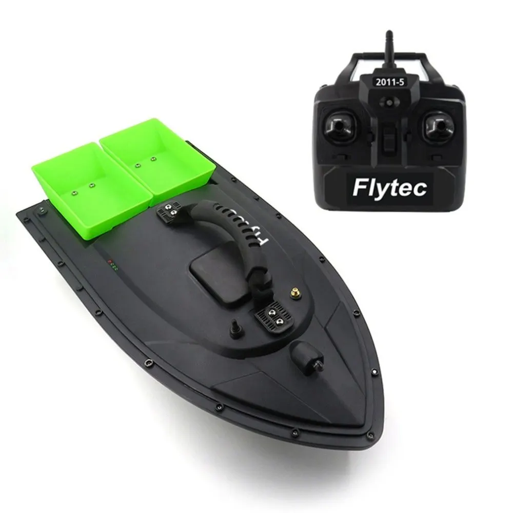 Flytec 2011-5 Smart RC приманка лодка рыболовный инструмент игрушки двойной мотор рыболокатор лодка rc пульт дистанционного управления рыболовные лодки корабль подарок США штекер