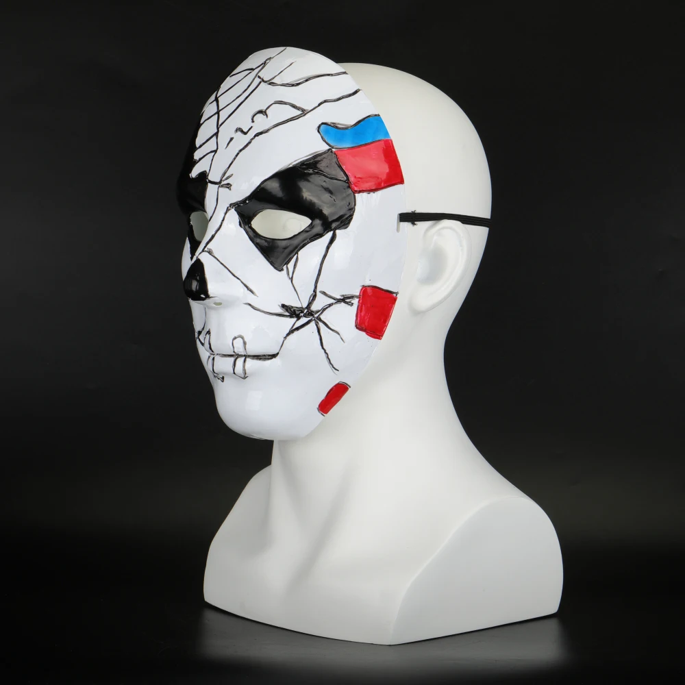 Каратель 2 Billy Russo Косплей Маска пластиковый костюм реквизит Хэллоуин Маскарадная маска унисекс для взрослых Coser