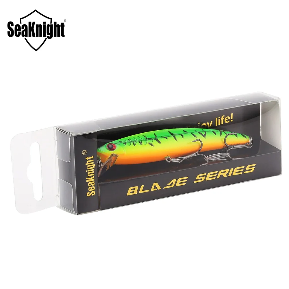 Жесткая рыболовная приманка SeaKnight SK009 в форме гольяна 1 шт. 8 5 г 9 см 0 6 м глубина