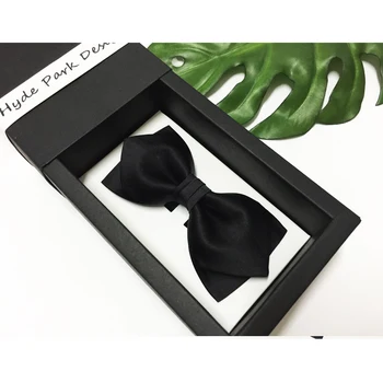 

Fashion Solid Men's Bowtie Brand Polyester Bowties Classic Business Suits Bowknot Bow Ties for Wedding Clothing accessories