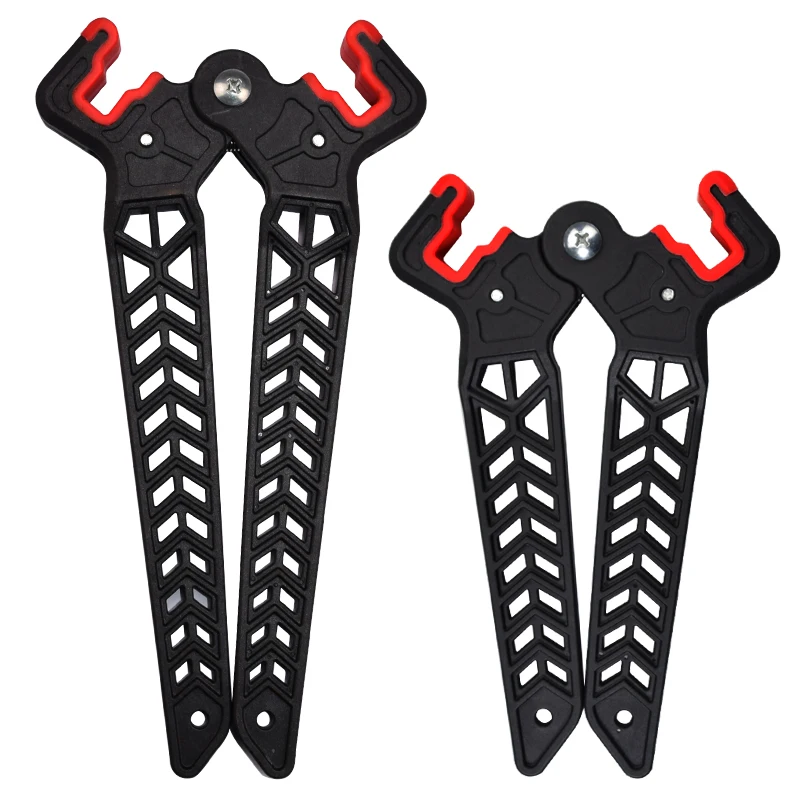 1Pc Compound Bow Stand Holder Kick Archery 3D Shoot Range Target Hunting Shooting Outdoor Sport - Black color | Спорт и развлечения