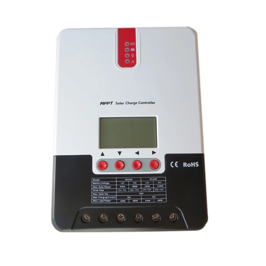 

20A/30A/40A 12V 24V Solar Panel MPPT Solar Charge Controller for solar panel lithium battery