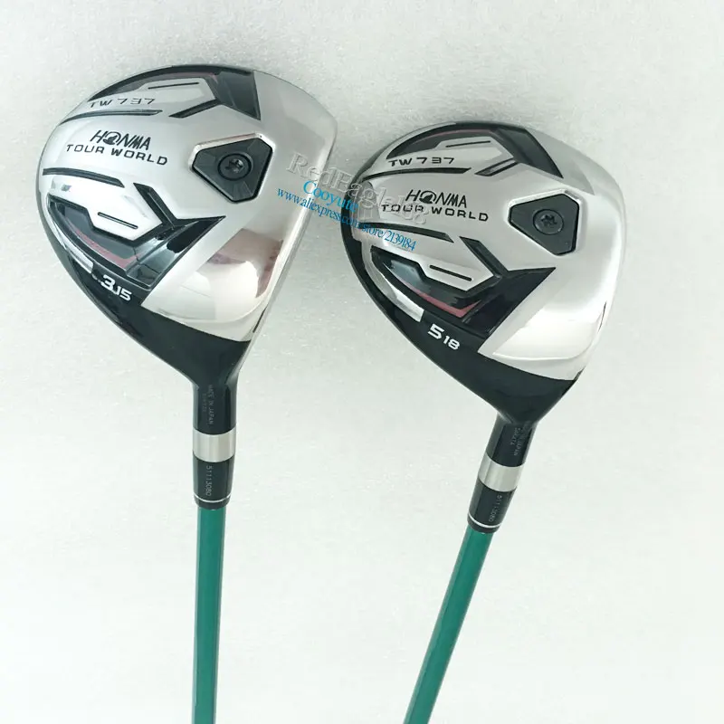 Новые мужские клюшки для гольфа HONMA TW737 Деревянные 3/15. 5/18 чердак графитный вал