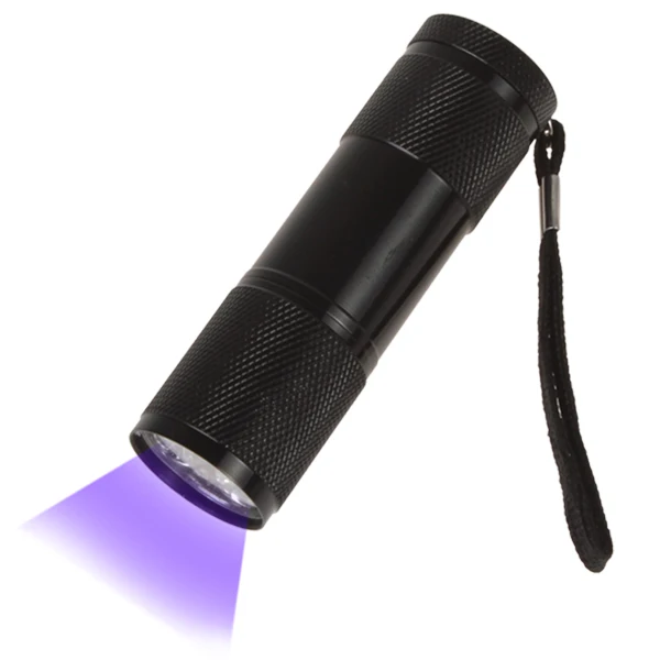 

LED Flashlight Tourch Mini 400Lm LED UV Ultraviolet Flashlight Counterfeit Purple Light for Fluorescent Detection Money Checking