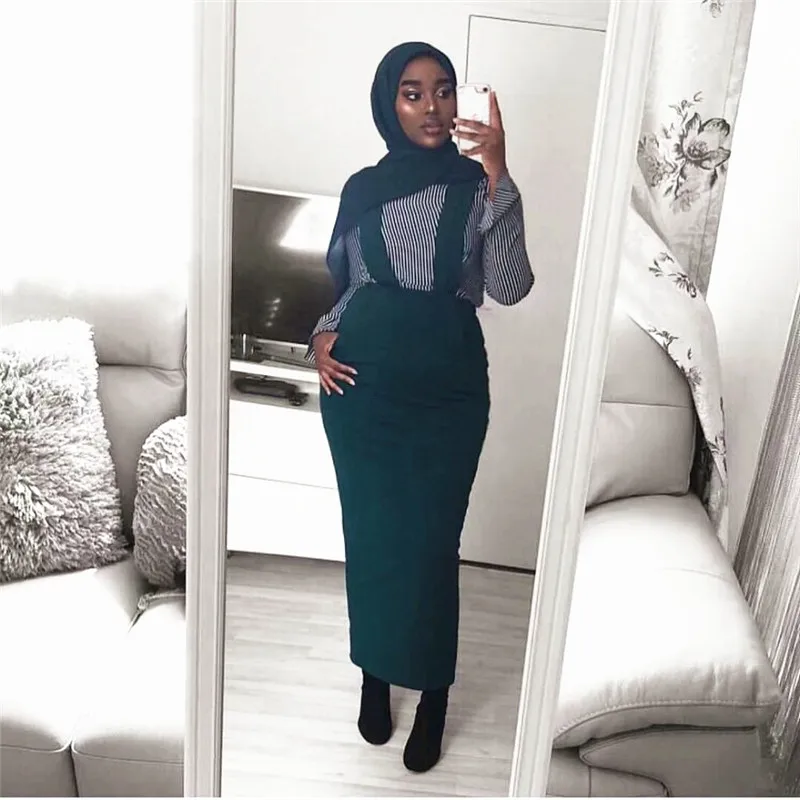 1-Fashion-Women-s-Belt-Skirt-Overalls-Dress-Muslim-Bottoms-Long-Skirts-Pencil-Skirt-Ramadan-Party-Worship
