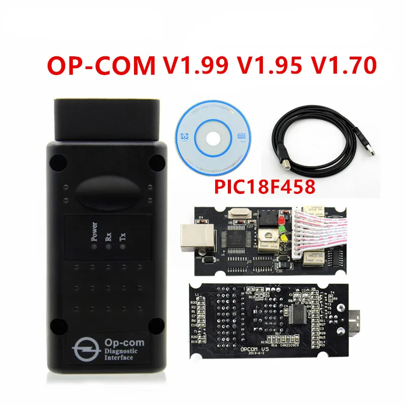 Диагностический прибор OPCOM v1.59 V1.70 1 95 99 с реальным pic18f458|Считыватели кодов и