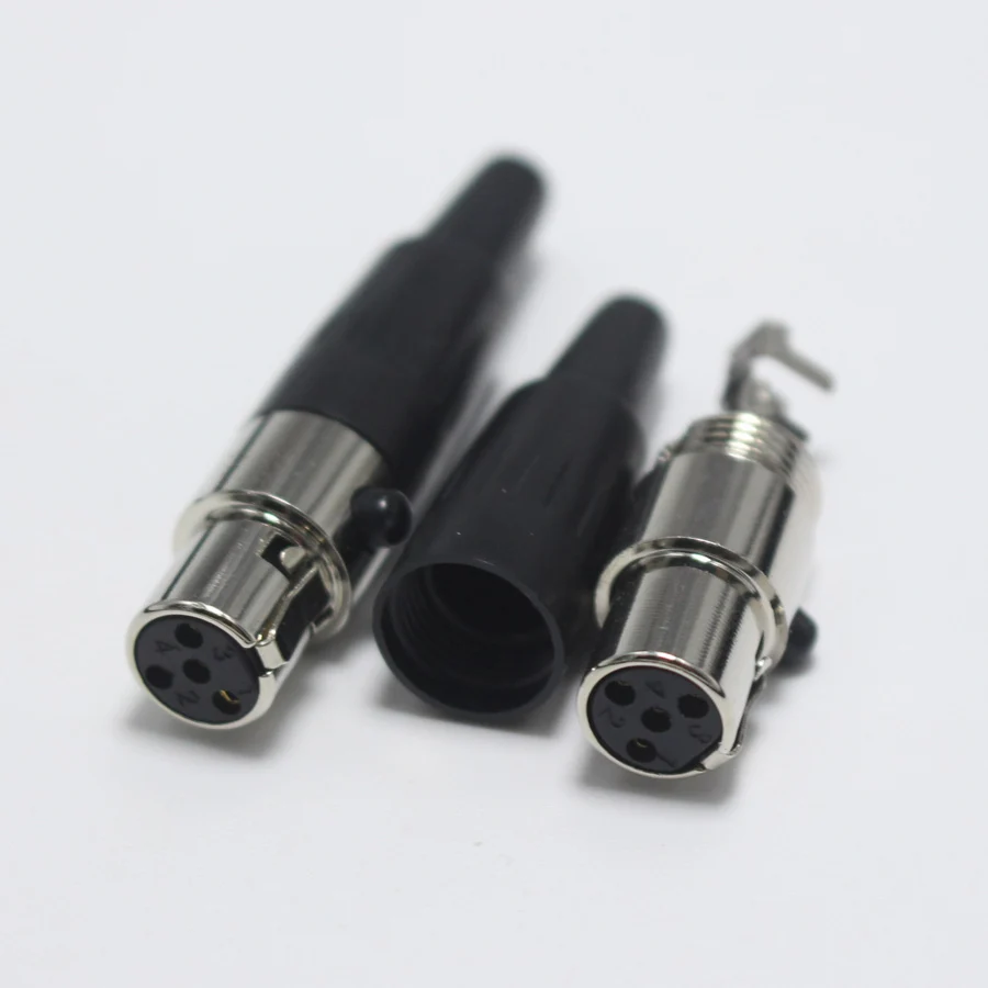 EClyxun 1 шт. высококачественный Мини XLR 3 4 5 6 контактный штекер/гнездо маленький