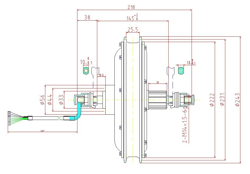 60Kph 30 х Магнит 48V 1000W бесколлекторный втулка задний мотор с кассеты для сзади Электрический велосипед и электрический велосипед