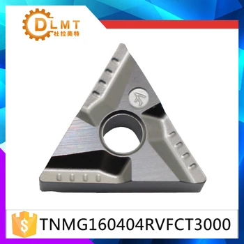 

10PCS TNMG160404 R VF CT3000 Grade carbide inserts lathe cutter tools External turning tools CNC tools