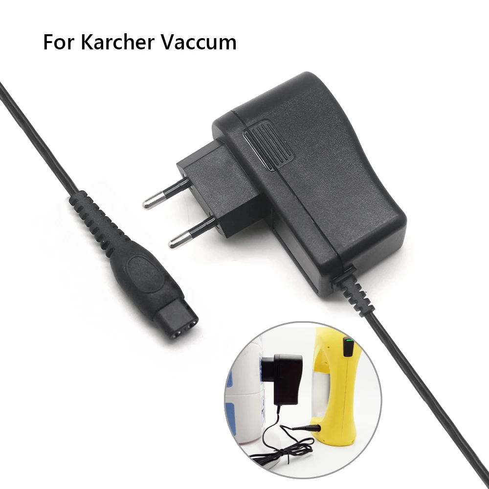 

MX-055060A Vac Charger Vacuum Adapter 5.5V 0.6A Karcher WV50 WV60 WV70 WV75 Power Supply for Karchar Windows Vac