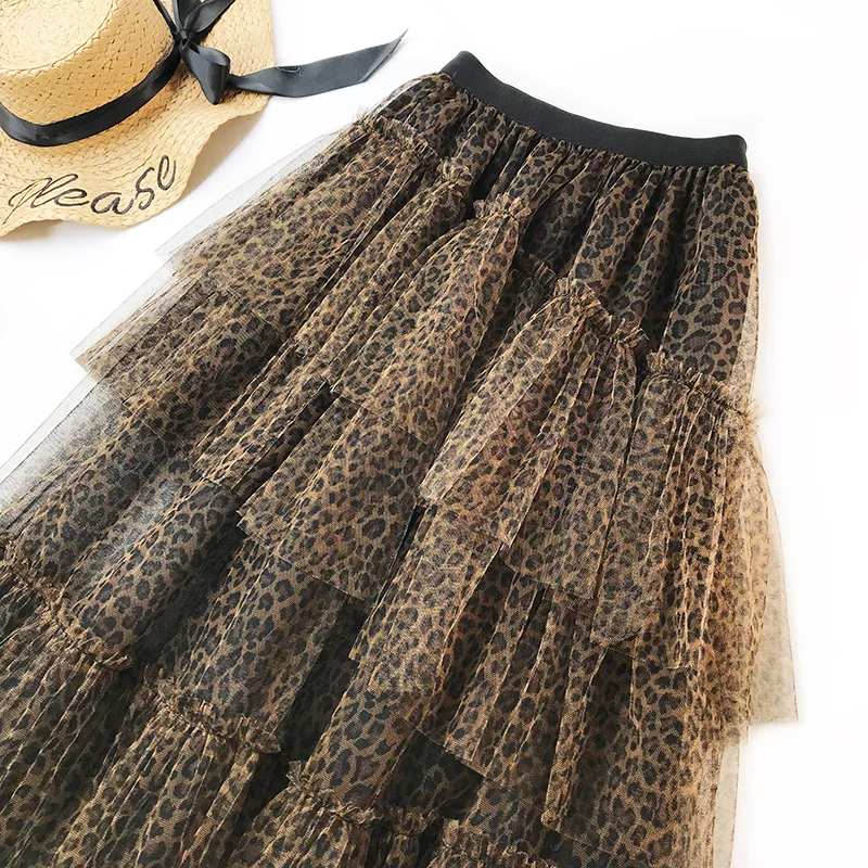 Wasteheart Balck Yellow Women Skirts Fashion Asymmetrical Vintage Leopard Mid-Calf Length Skirt Clothing Empire Plus Size Wasteheart Balck Yellow Women Skirts Fashion Asymmetrical Vintage Leopard Mid-Calf Length Skirt Clothing Empire Plus Size