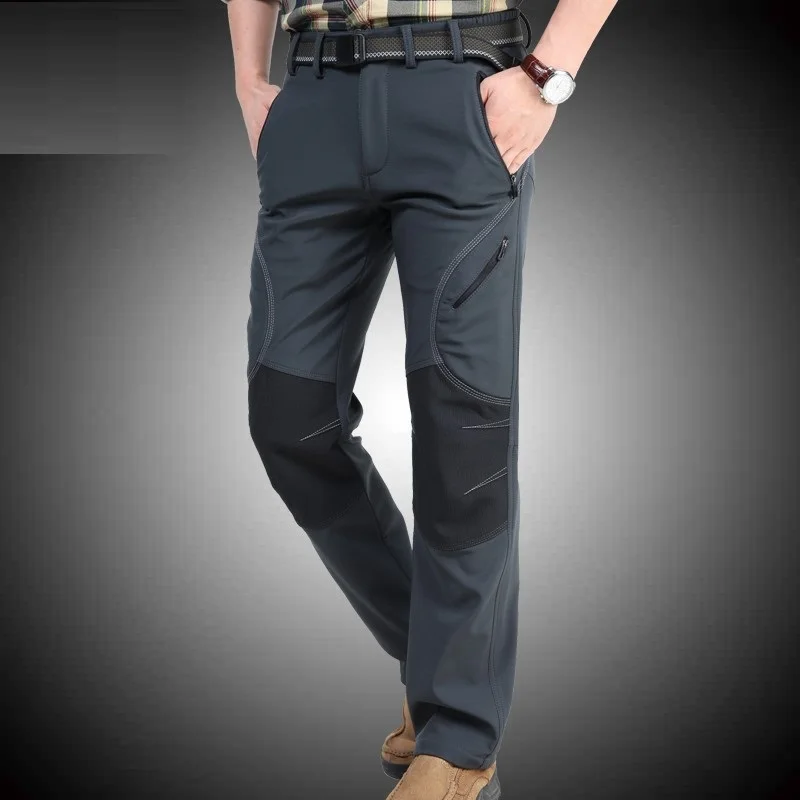 ICPANS зимние штаны мужские утепленные флисовые водонепроницаемые ветрозащитные рабочая одежда и униформа военные тактические армейские мужские штаны