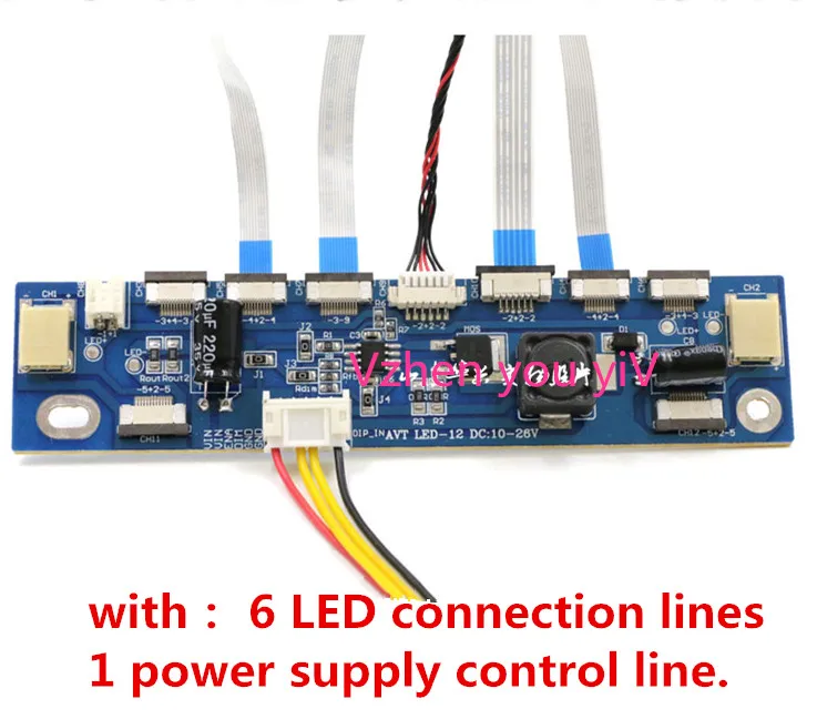 

LED multi interface 2P.6P.10P.12P. LED stepper LCD LED lamp strip constant current high pressure lifting bar driver board
