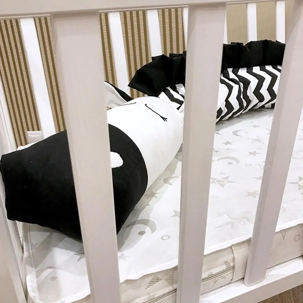 Kidlove الطفل الكرتون أسود أبيض زيبرا شكل سلامة سرير طفل سياج الاطفال الطفل غرفة الديكور