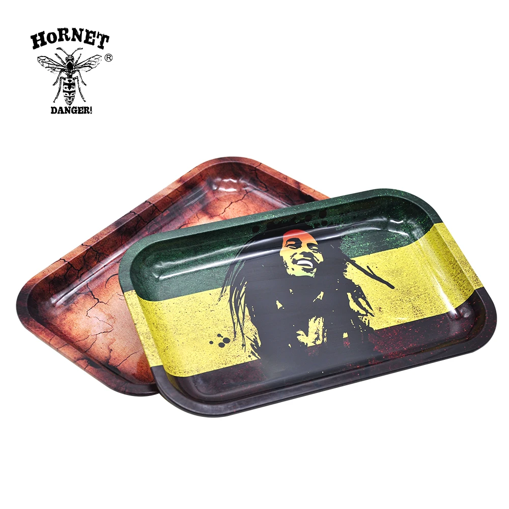 HORNET Tobacco Rolling Tray 27.5cm*17.5cm*2.3cm Handroller Accessories Rolling Trays Rolling Tools Tobacco Smoking Storage Tray