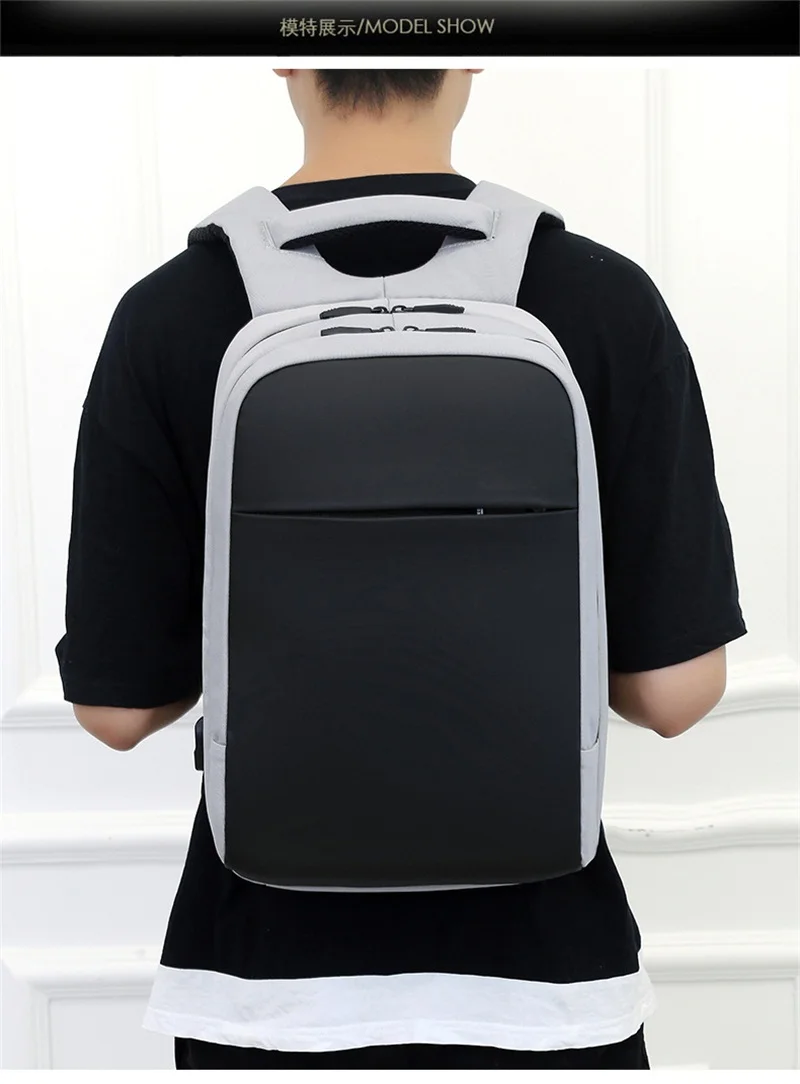 Высококачественный Противоугонный рюкзак для ноутбука с usb-зарядкой, 16 дюймов, большая вместительность, для путешествий, для мужчин и женщин, водонепроницаемый рюкзак, Студенческая сумка, новинка