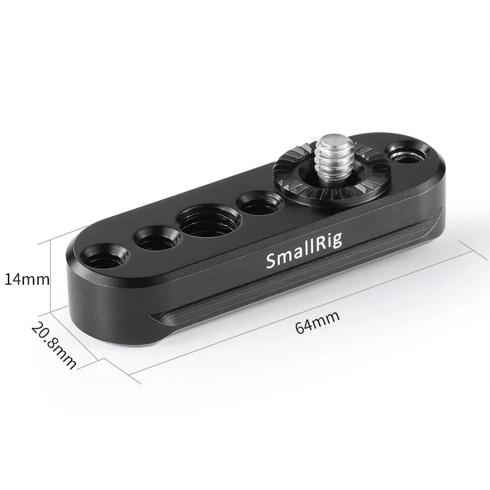 SmallRig сторона Nato Монтажная пластина с интегрированной розеткой для Zhiyun Weebill LAB Gimbal Quick Release Nato Rail Plate-2273