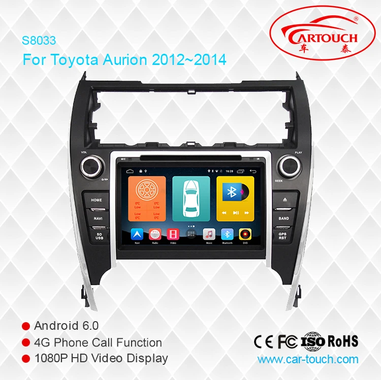 Clearance Cartouch(R) Car DVD 2 Din Auto Radio Touch Screen TFT DVD player GPS navigation for Toyota Camry USA Version CT-8033 Phone Link 8 Clearance Cartouch(R) Car DVD 2 Din Auto Radio Touch Screen TFT DVD player GPS navigation for Toyota Camry USA Version CT-8033 Phone Link 8