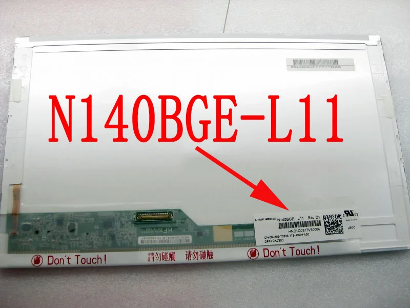 

N140BGE-L11 Matrix 1366*768 HD For Dell Latitude E5430 14" Matte LED Display LCD Screen