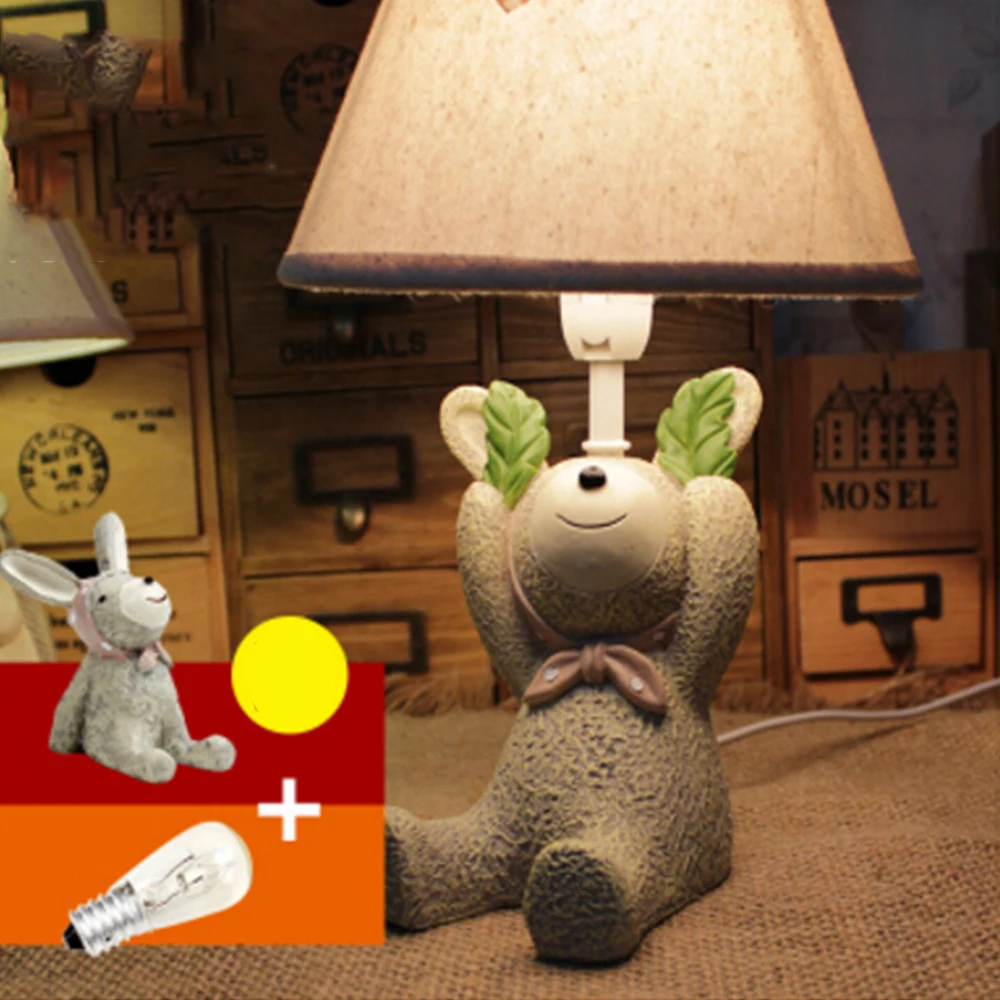 

Children Room Reading Bed Light E14 110V-220V Switch Button Modern Led Table Lamps Light Study Lamps Desk Lamps Study