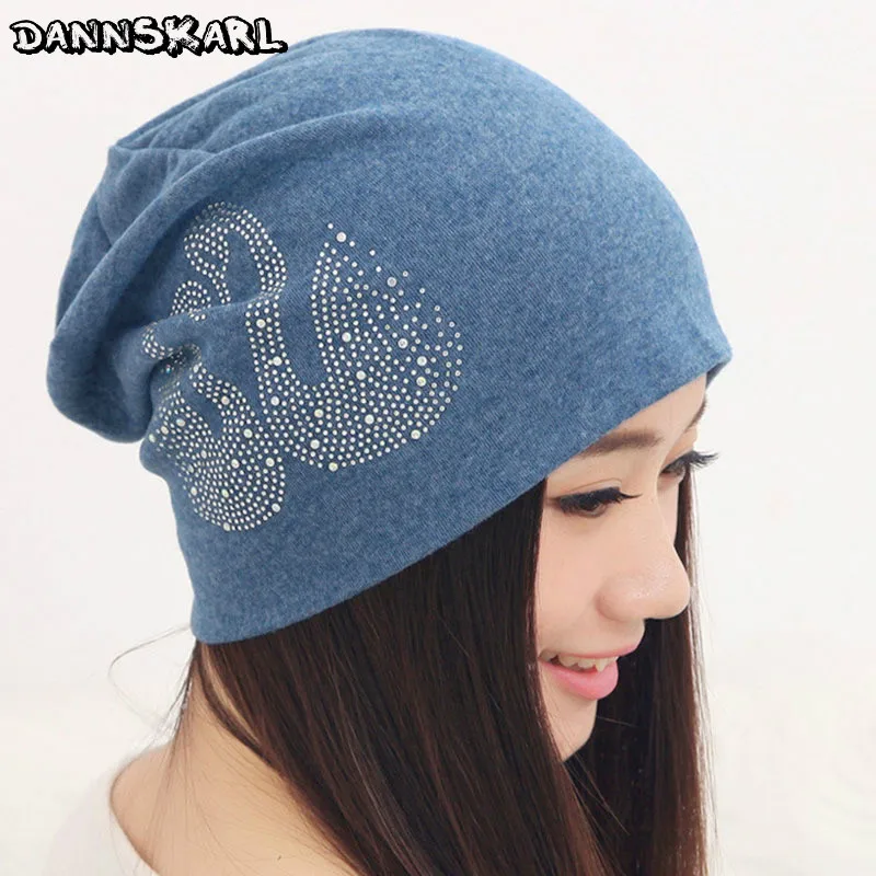 

new Winter Caps Bonnet Beanies Knitted Hat Women's Winter Hats For Women Girls Beanie Skullies Femme Brand With Diamonds Hats