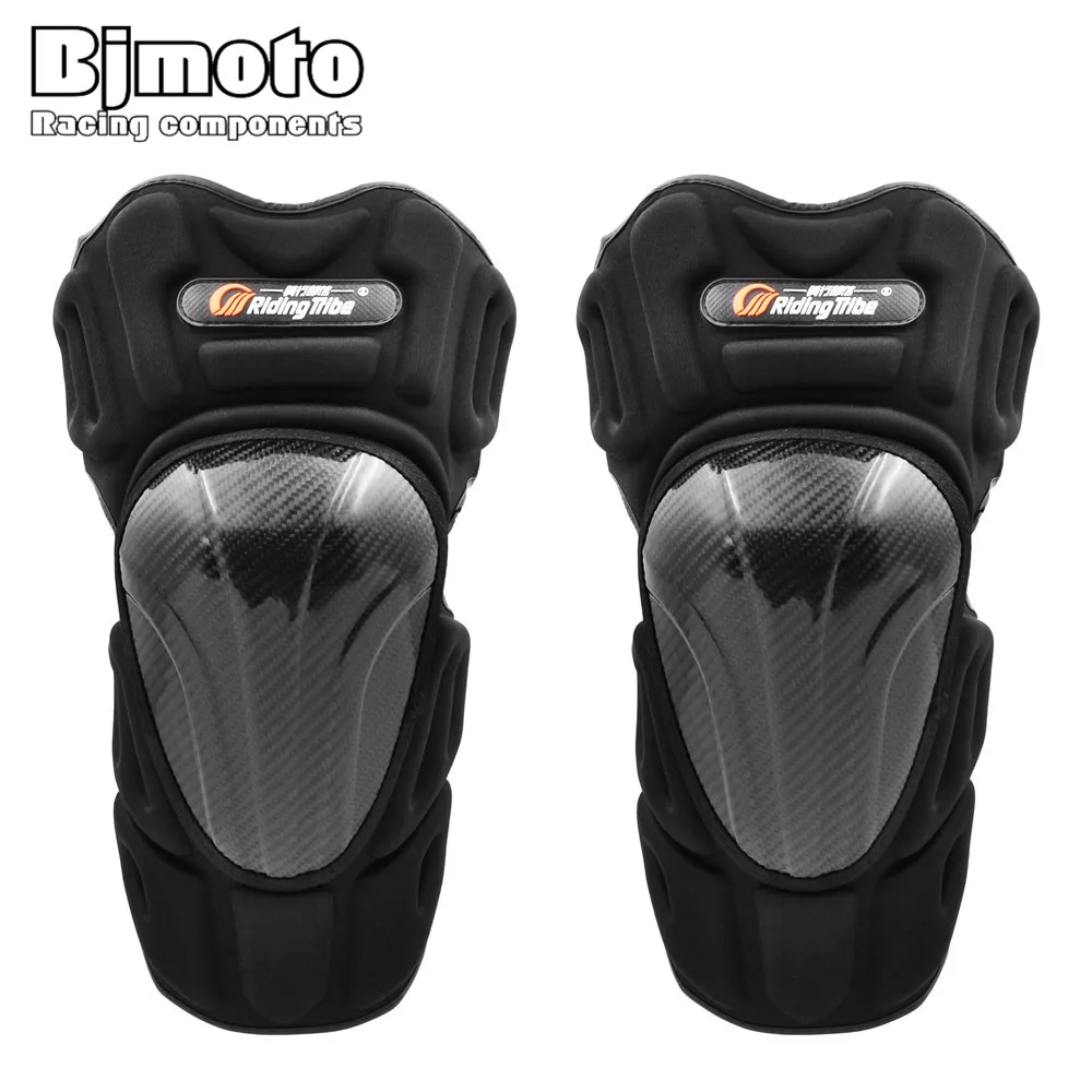 Riding Tribe 4PCS Motorcycle Knee Guard Protector Pads Motocross Protective Scoyco Gear Anti-shock Protecciones
