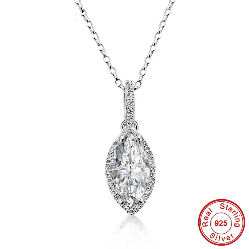 

NOT FAKE S925 Fine Jewelry necklace Sona Necklace boutique Handmade Custom Jewelry Retro Exquisite Semi Gemstone 18inch