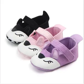 

Lovely Cartoon Baby Shoes First Walkers Soft Sole Infants Girls Shoes