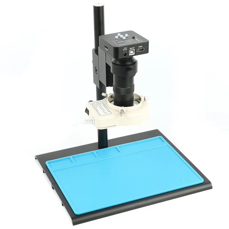 

FHD 34MP 2K 1080P TF Video Recorder HDMI USB Industrial Electronic Digital Microscope Camera For Laboratory Phone CPU PCB Repair