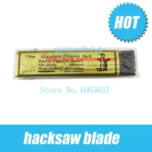 Ювелирные изделия меч пилы ювелирные инструменты, режущие лезвия для лучковой пилы, размер 6/0#, 144 шт./пакет