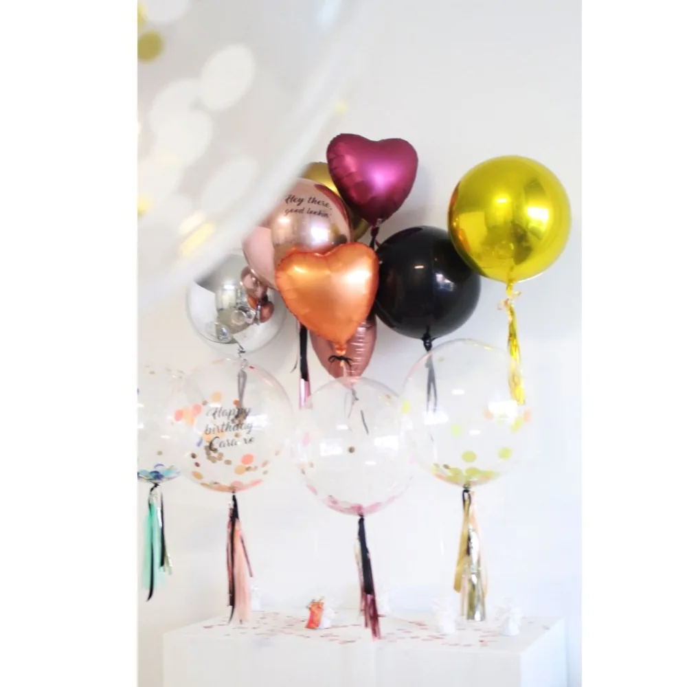 18inch Heart Foil Love heart bunches (1)
