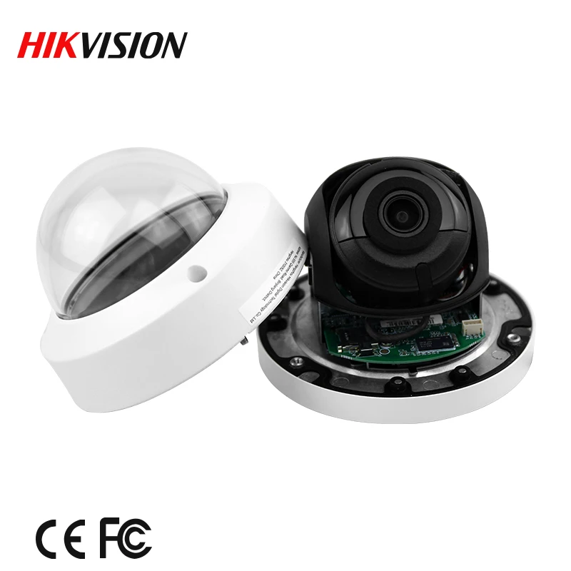  In stock hikvision english version Free shipping DS-2CD2155FWD-I 5MP Network Dome Camera 120dB Wide