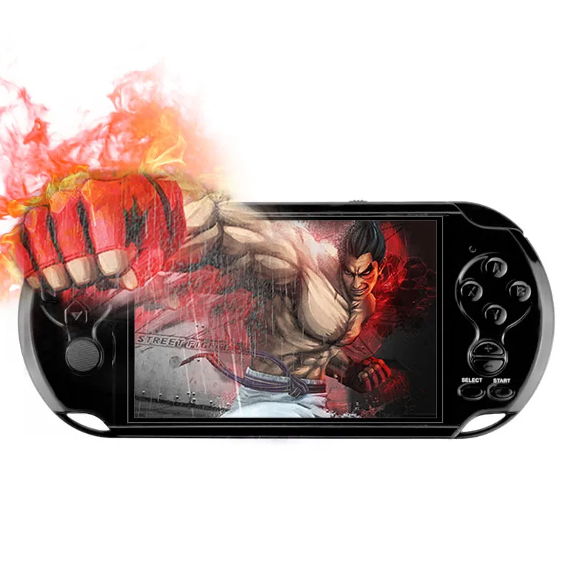 

FREE ship Built-in 10000 games, 8GB 5.0 Inch hd Handheld Game Player MP3 MP4 MP5 Player Video FM Camera Portable Game Console