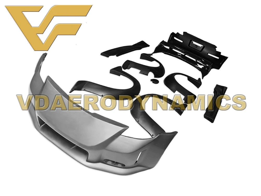 03-08 350Z AFD-V стекловолокно Widebody полный комплект тела с спойлером
