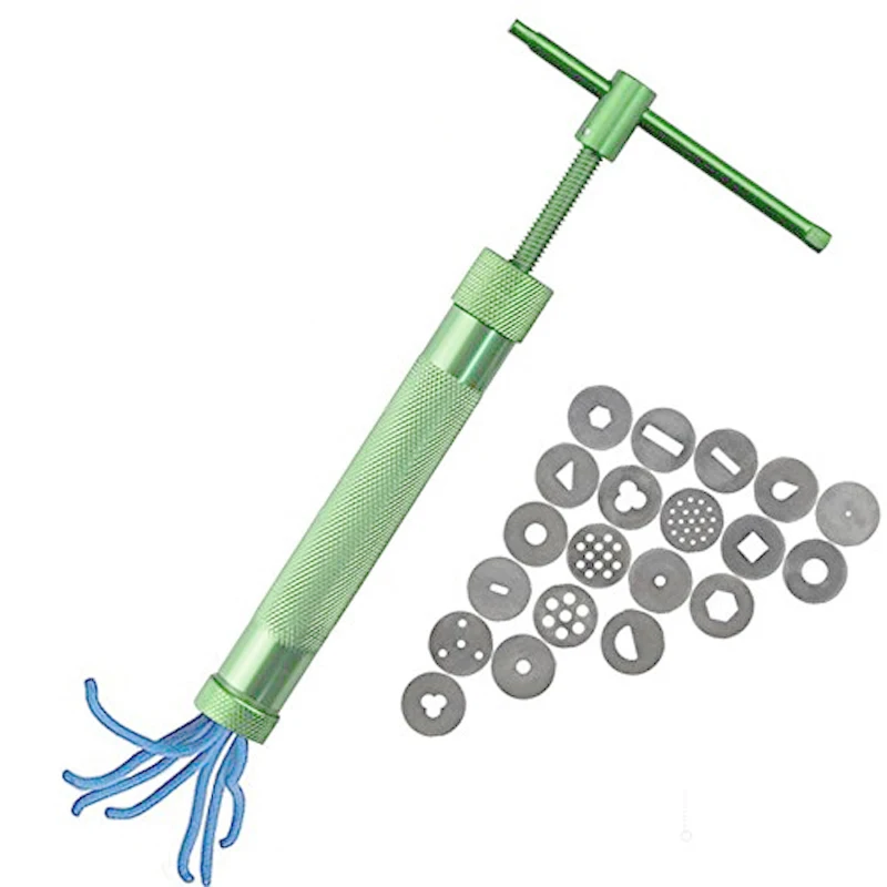 Buy Metal Clay Extruders Green pottery clay tools DIY