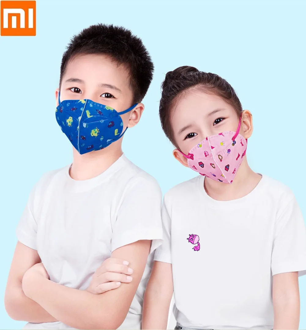 Xiaomi родитель-детская маска эффективный защитный свет Низкое сопротивление кожи Антибактериальный взрослый ребенок Пылезащитная маска