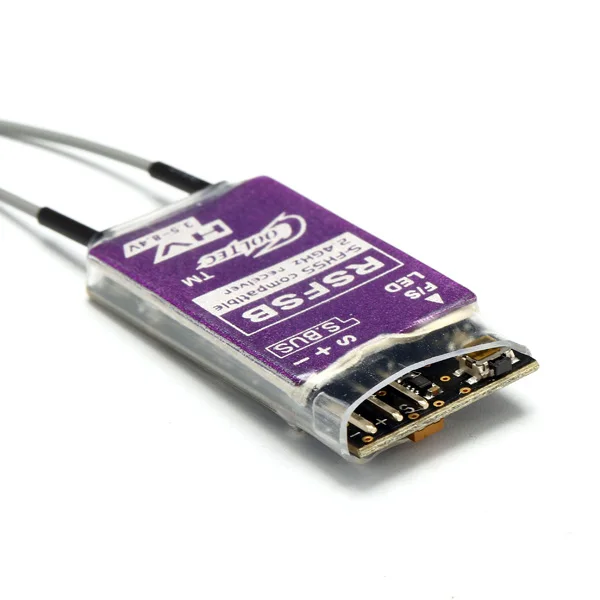 

CoolTech RSFSB PPM SBUS 8CH Compatible Receiver for Futaba S-FHSS 18SZ 18MZ 14SG 10J 8J 6J 4GRS