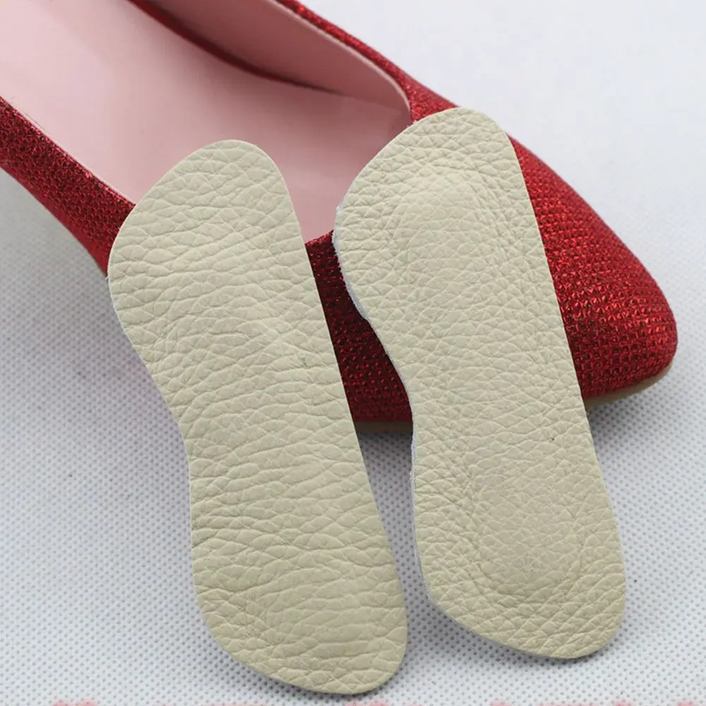 

2 * Pair Women High Heel Shoe Pads Protection Brace Protector Calfskin Film Shield Sole Sticker
