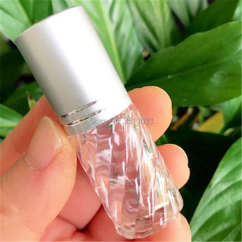 

24pcs 5ML Clear Glass Essential oil Roll On Bottle Vials Glass Roller Ball For Perfume Aromatherapy Twill Glass Roll On Bottle