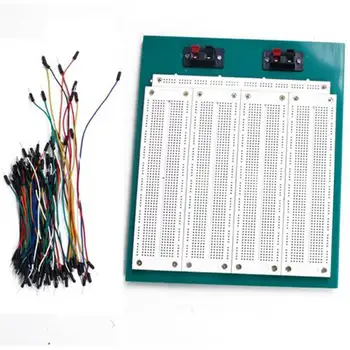 

2860 tie point solderless breadboard Including jumper wire