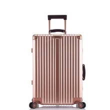 Sinderemore 20 24 26 28 fashion mirror side Vintage Rolling hardside luggage travel suitcase with wheels