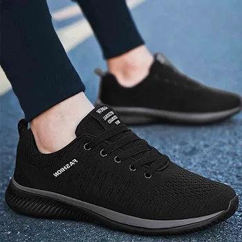

Nice Men'S Casual Shoes Trend Versatile Breathable & Comfortable Fashion Hard-Wearing and Anti-skid Men's Sports Shoes Male