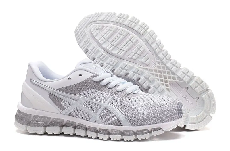 2 Оригинальные женские кроссовки Asics Новые поступления Asics Gel-Quantum 360 трикотажные спортивные туфли европейские размеры 36-39,5 - Цвет: 2