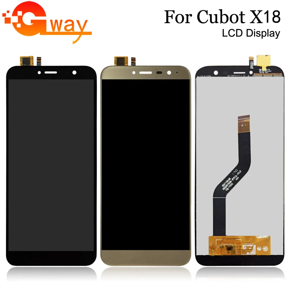 

For 5.7 inch Cubot X18 LCD Display+Touch Screen 100% Tested Screen Digitizer Assembly Replacement+Free Tools