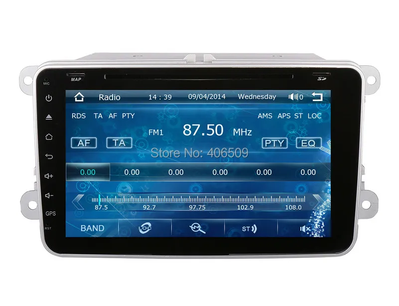 Cheap 8" Head Unit Car DVD Player for Volkswagen Tiguan Touran W T5 Transporter Scirocco w/ GPS Navigation Radio BT  TV USB AUX Audio 1