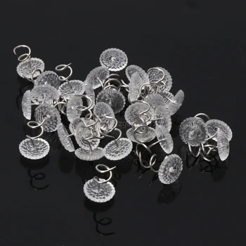 

50PCS Clear Heads Twist Pins Fixed Fastener for Upholstery Blankets Sofa sets Jy05 19 Dropship