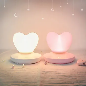 

Love Night Light Lovely Night Light Led Light Button Battery Home Decoration Light Kids Bed Baby Room For Gifts