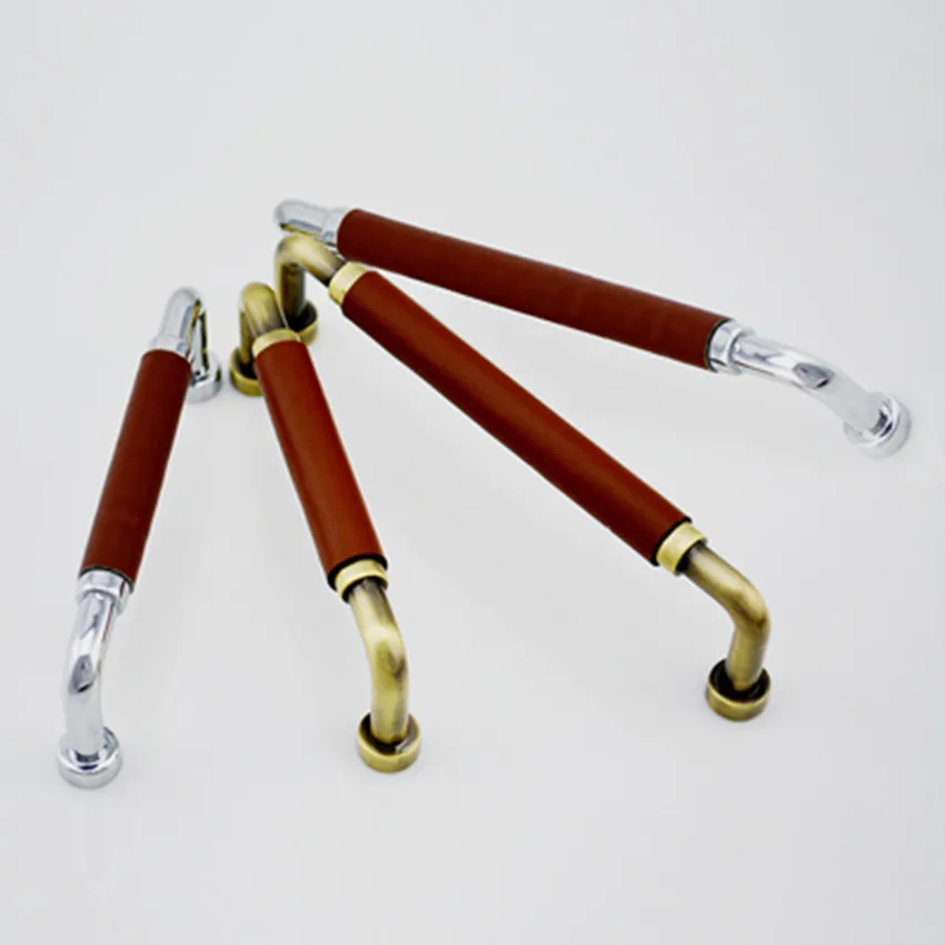 96mm 128mm modern simple fashion chrome silver kitchen cupboard