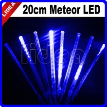 20CM Meteor Shower Rain Garden New Year Xmas Navidad Garland Fairy String LED Lamps Christmas Decoration Outdoor Light CN C-26