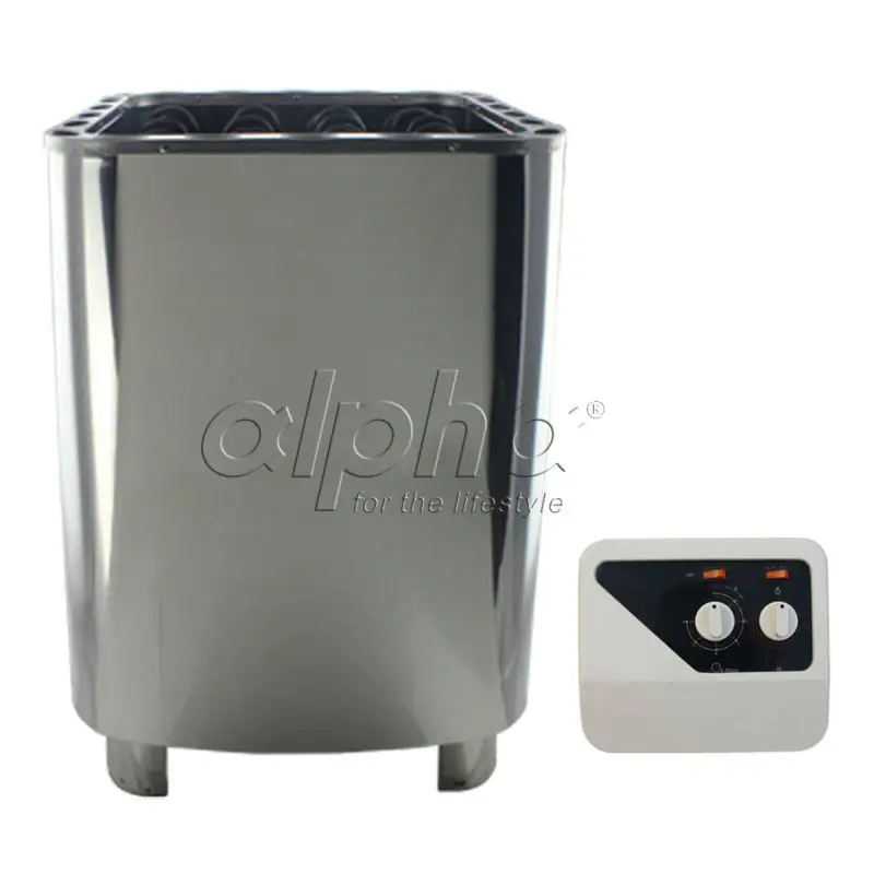  Free shipping15KW22-240V 50HZ SUS sauna heater with DIGITAL controller comply with the CE standard 